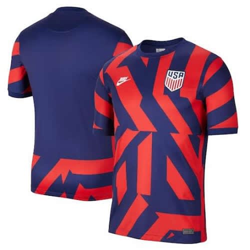Men's Official Usa Away Football Jersey
