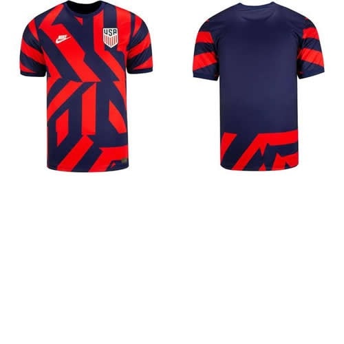 Men's Official Usa Away Football Jersey