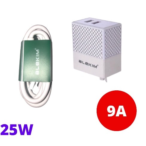 Blekim Charger 2 USB Charger Type C Micro-USB Cable For Samsung/smart Phones And Tablets