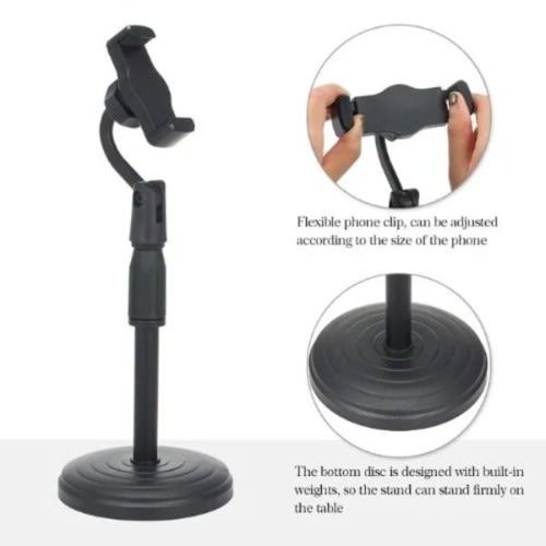 Adjustable Desktop Phone Stand Holder For Live Broadcast - 38cm