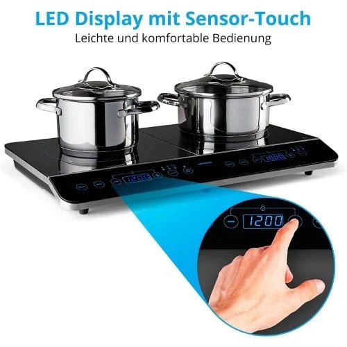 Double Induction Hotplate - 3500w - MD-15324