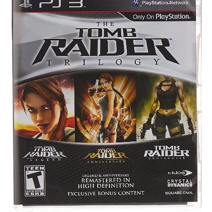 Tomb Raider Triology Ps3