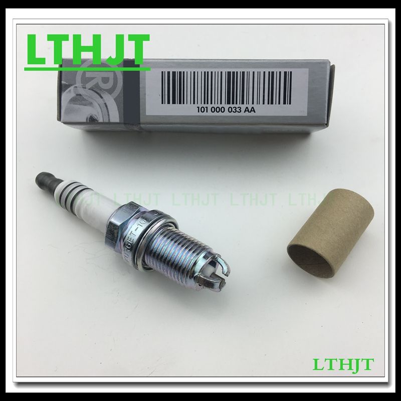 4pcs/lot BKUR6ET-10 2397 Spark Plugs For Audi Quattro S6 VW Beetle Golf Jetta Passat B5 101000033AA BKUR6ET-10 2397