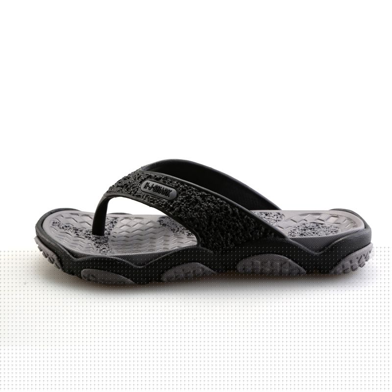 Mens Flip Flops Casual Sandals-Grey