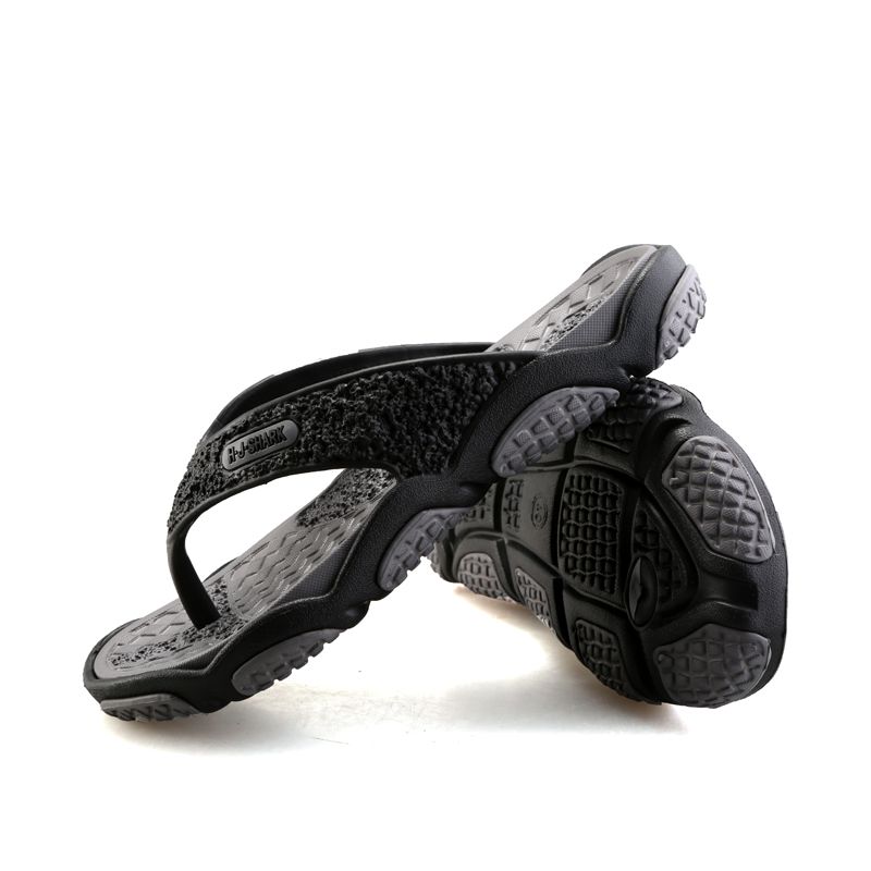 Mens Flip Flops Casual Sandals-Grey