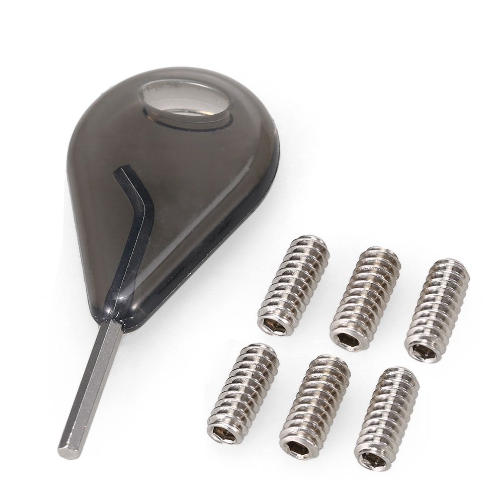 3 PCS Fushion Fin Box Plug Extra Fin Key 9MM Fin Screws Set