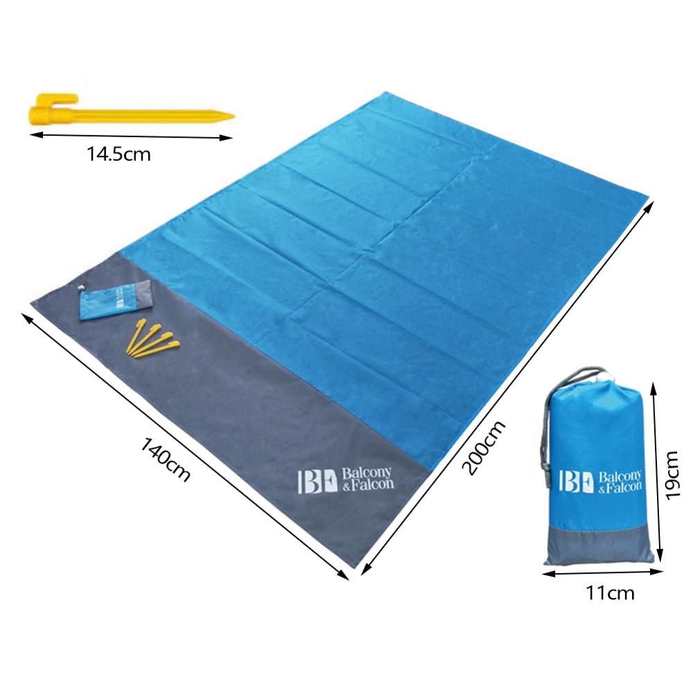 Sand Free Beach Mat 140x210cm/200cmx210cm Picnic Blanket