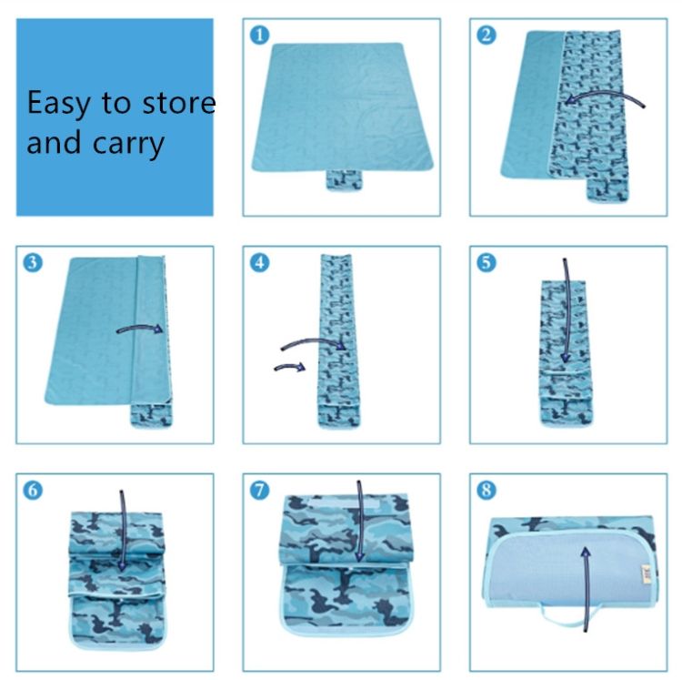 Picnic Mat Outdoor Portable Supplies, Size:145X180CM