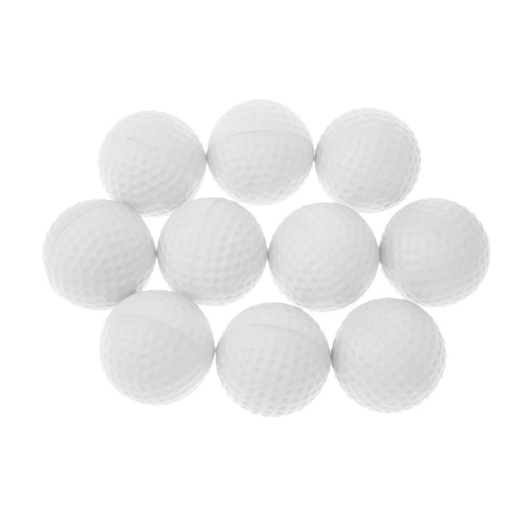 10Pcs Soft PU Foam Golf Balls For Indoor Outdoor Training