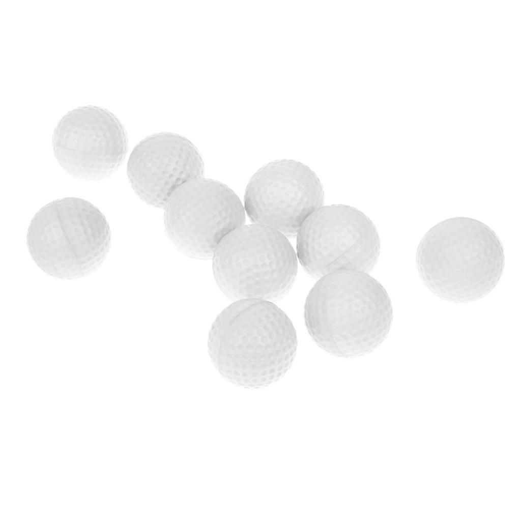 10Pcs Soft PU Foam Golf Balls For Indoor Outdoor Training