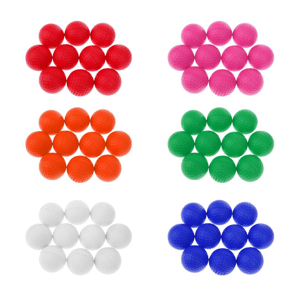 10Pcs Soft PU Foam Golf Balls For Indoor Outdoor Training