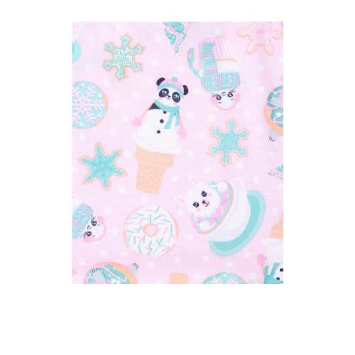 Girls Snug Fit Cotton Pyjamas