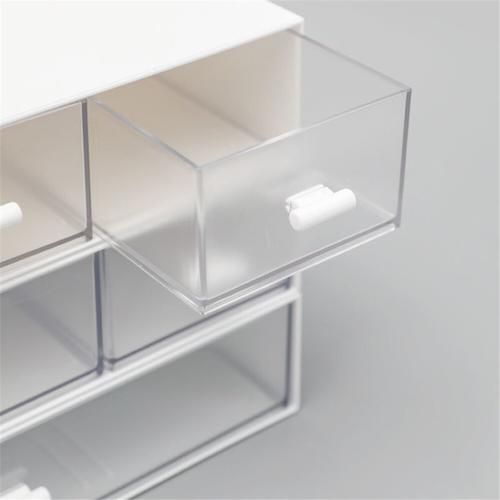 Desktop Drawer Storage Box Office Cosmetic Storage Cabinet Small Box Desk Student Dormitory Rack