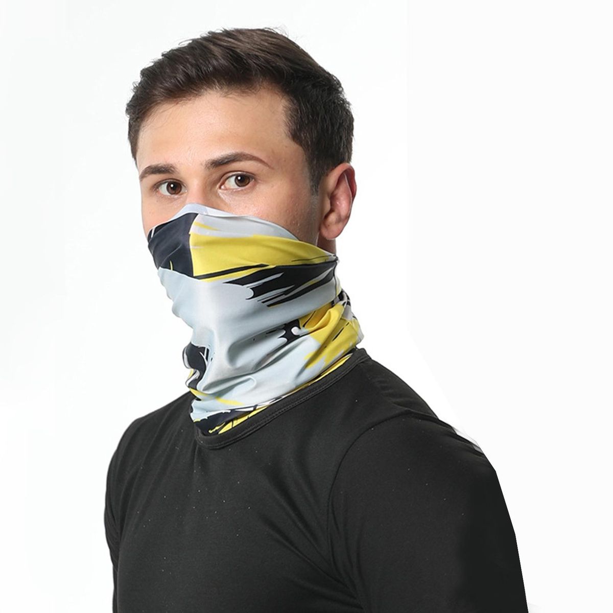 Cycling Neck Warp Dustproof Windproof Sunshade-Light Green