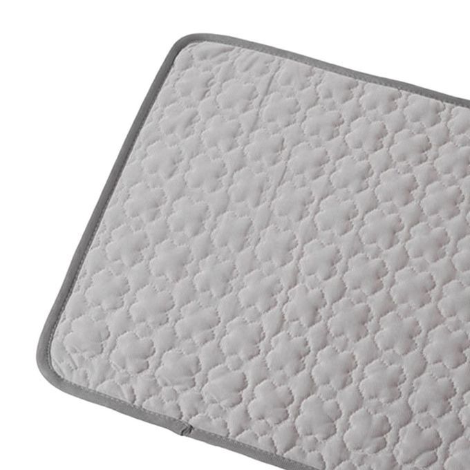 Portable Cooling Mat Dog Summer Washable For Heat Relief Ice Grey