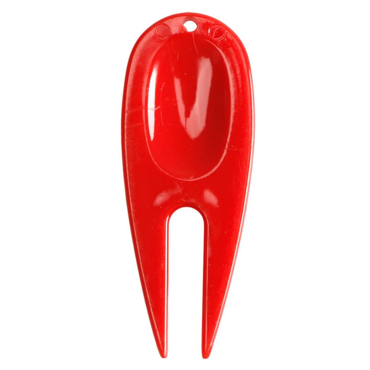 3Pcs Golf Divot Marker Pitch Groove Cleaner Golf Fork Red