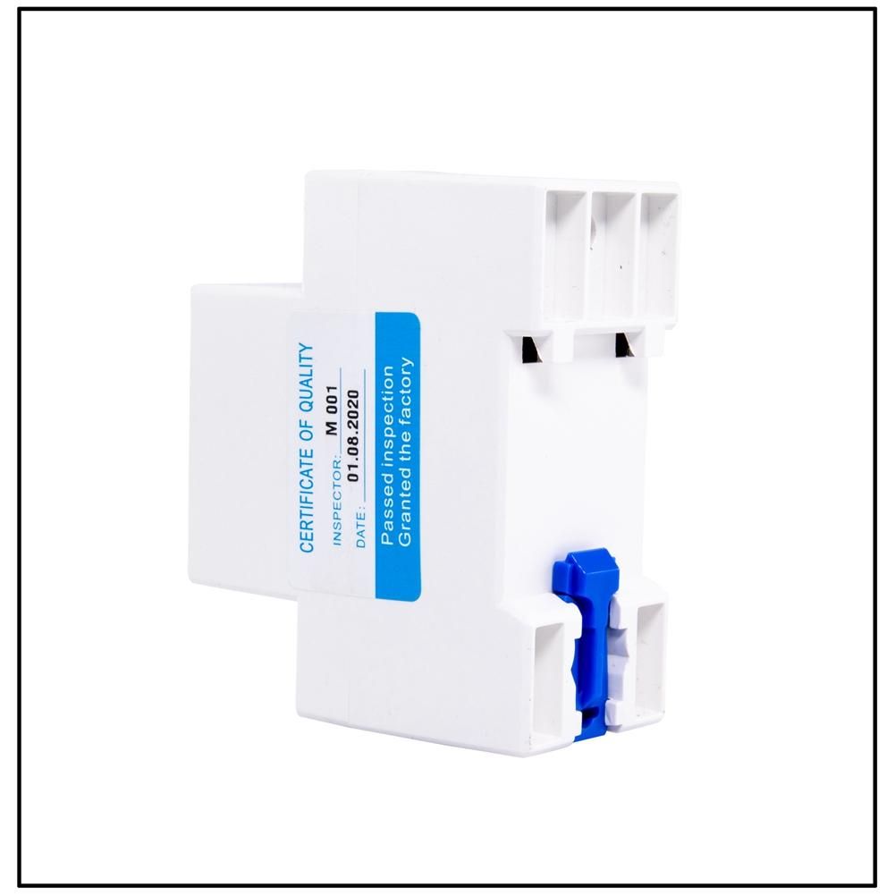 Din Rail Single Phase Energy Meter Reset Reset Zero Voltage Current Power Consumption Counter Digital Wattmeter AC230V