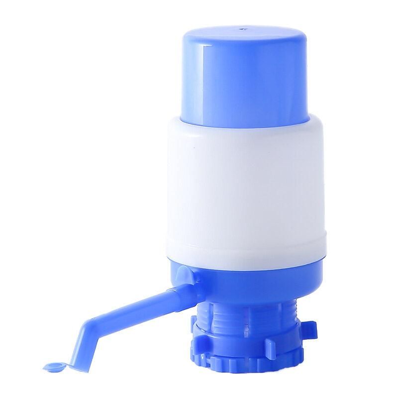 Water Bottle Pump Manual Hand Pressure (Blue/White)