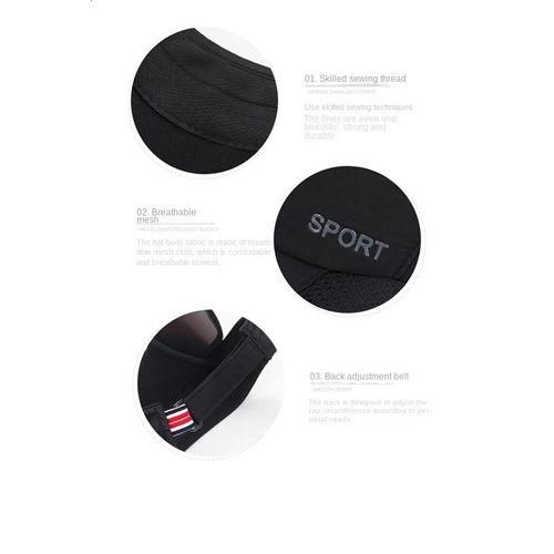 Sun Visor Hat Bicycle Sun Hat Outdoor Sports Hat With Retractable Side Sun Visor