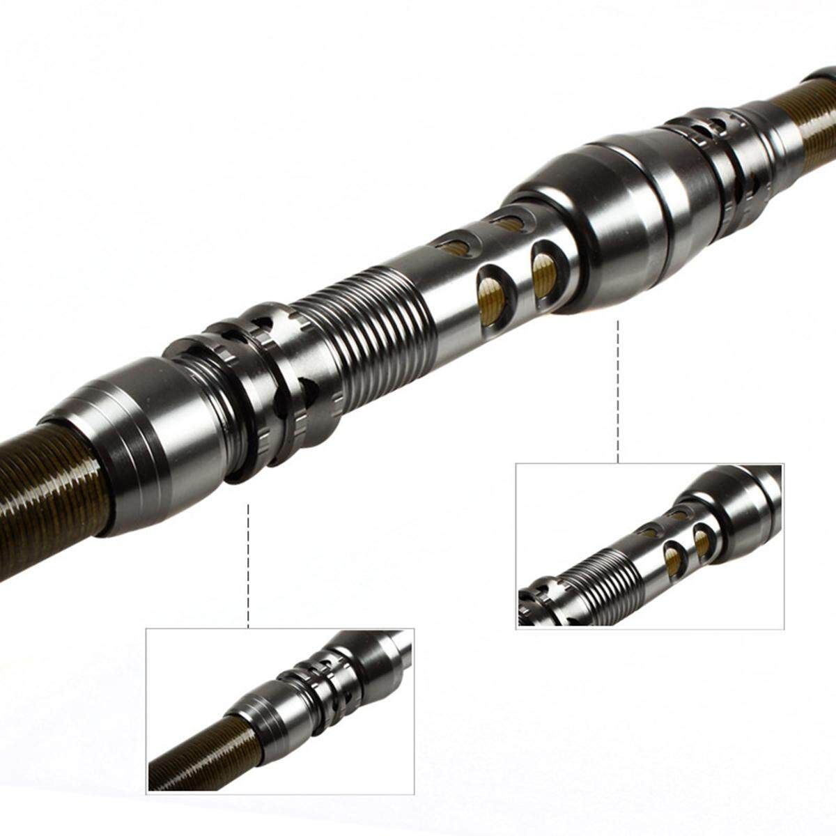 Telescopic Rod And Reel Combos Kit Carbon Bass Tackle Spinning Gears Set 2.4M+WQ3000 2.4M WQ3000