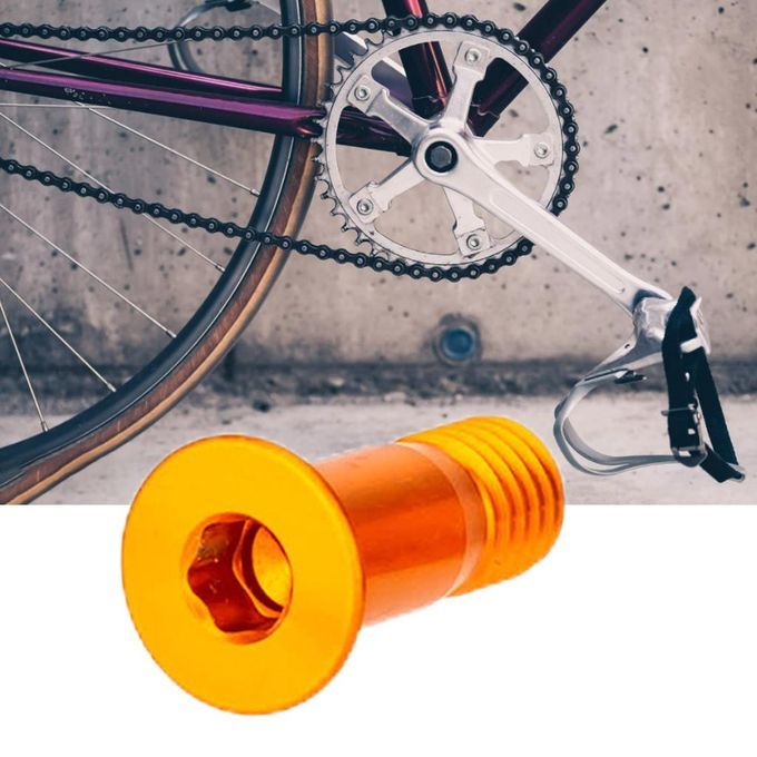 M5 Guide Roller Wheel Screw Bolt Rear Derailleur Accessory Orange