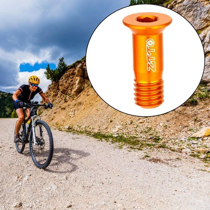 M5 Guide Roller Wheel Screw Bolt Rear Derailleur Accessory Orange
