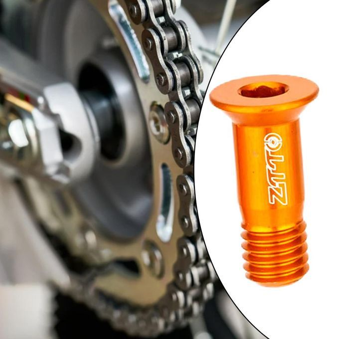 M5 Guide Roller Wheel Screw Bolt Rear Derailleur Accessory Orange