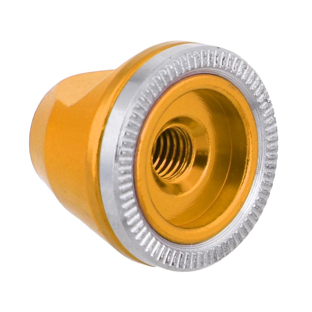 2x Anti-slip Mountain Bike  Hub Nut M5 Wheel Nut Quick