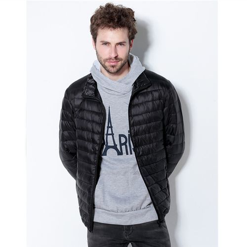 Winter Ultra Lightweight Packable Waterproof Down Jacket Coat Men's Jacket Black