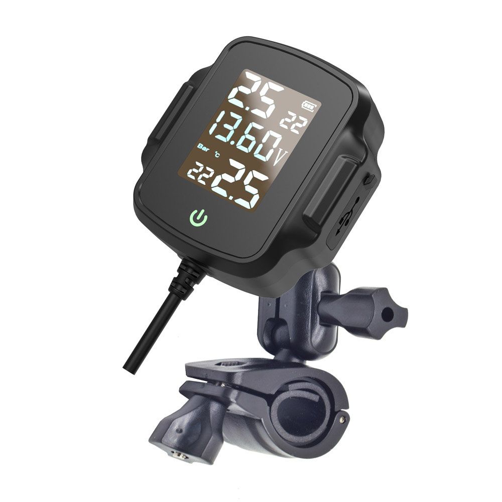 Tire Pressure Detector Motorcycle Tire Pressure Monitor