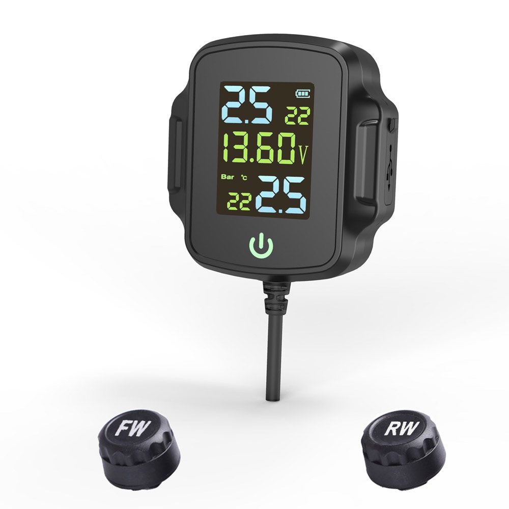 Tire Pressure Detector Motorcycle Tire Pressure Monitor