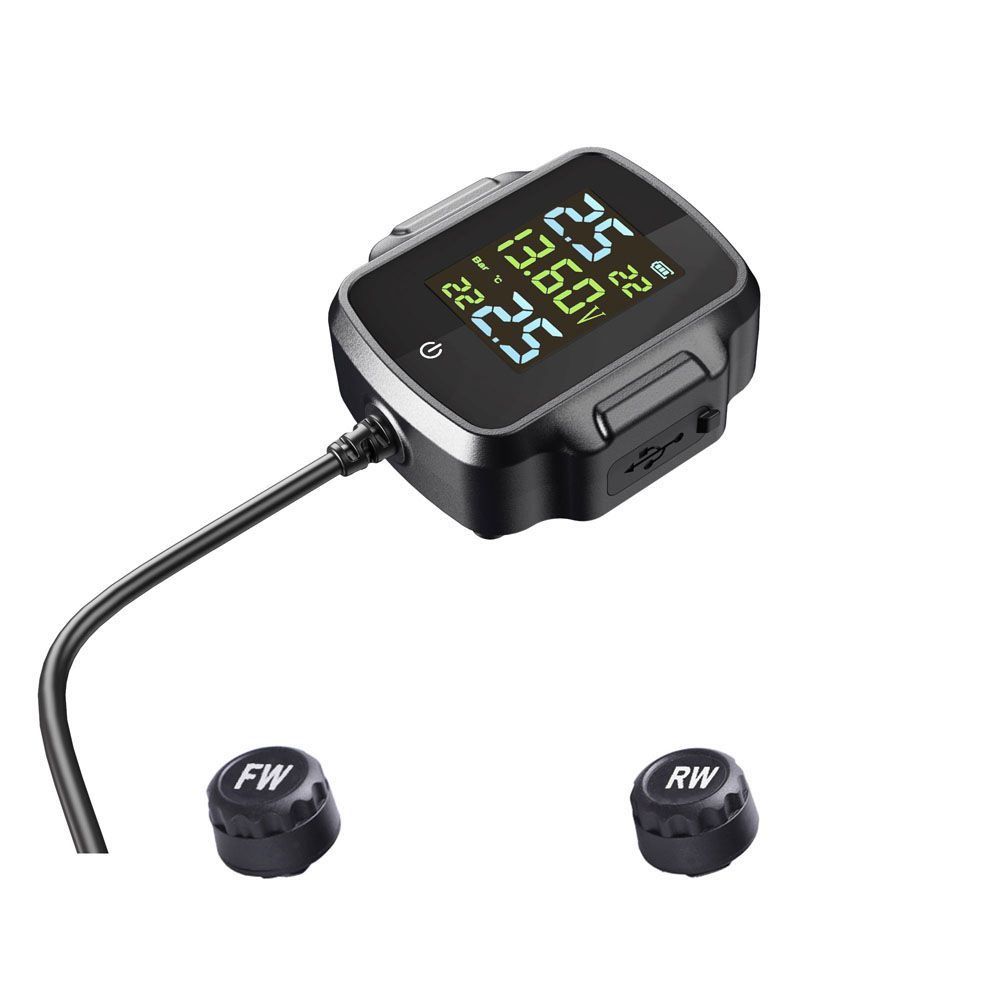 Tire Pressure Detector Motorcycle Tire Pressure Monitor