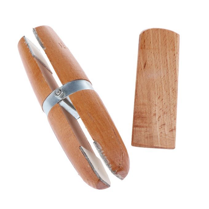 Wood Wooden Ring Clamp With Wedge Jewelers Hand Repair Jewelry Making