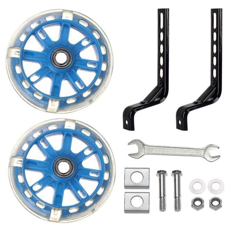 Bicycle Mute Training Wheels For 12 14 16 18 20 Inch Single