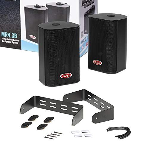 BOSS Audio Systems MR43B 200 Watt Per Pair 4 Inch Full Range