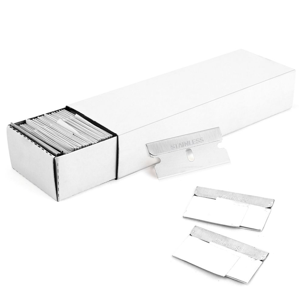 100PCS/Box Stainless Steel Blade  Ser Spare Replacement