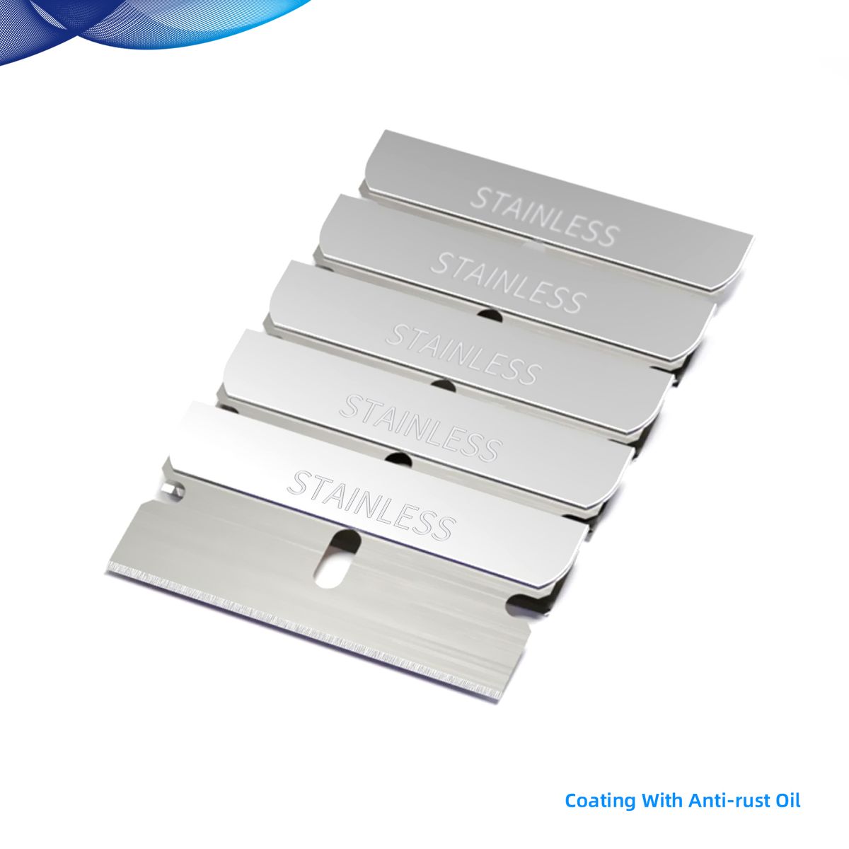 100PCS/Box Stainless Steel Blade  Ser Spare Replacement