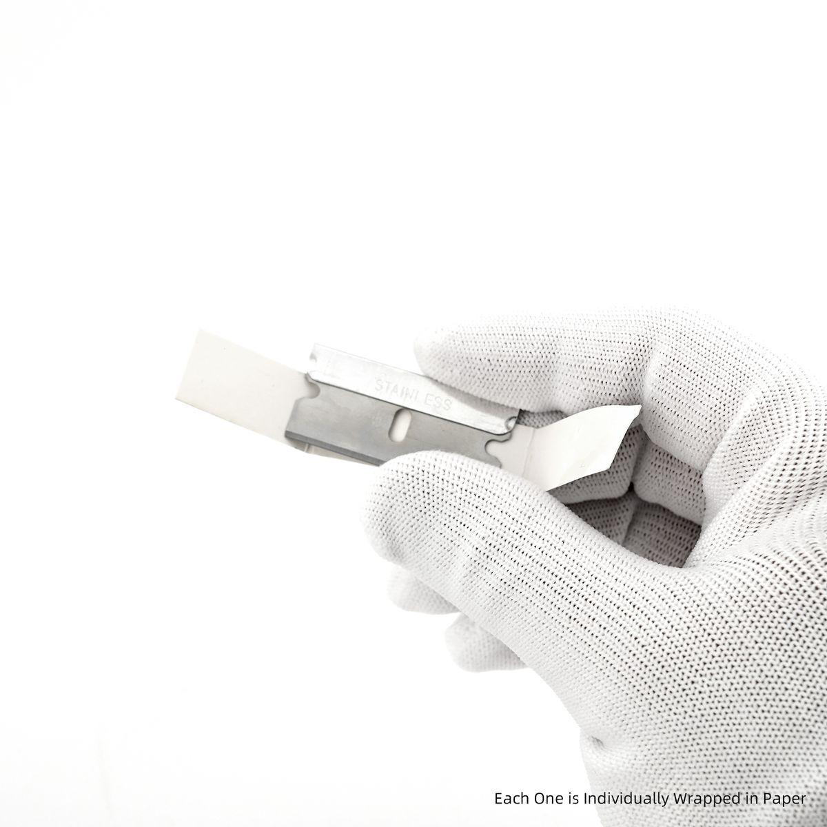 100PCS/Box Stainless Steel Blade  Ser Spare Replacement
