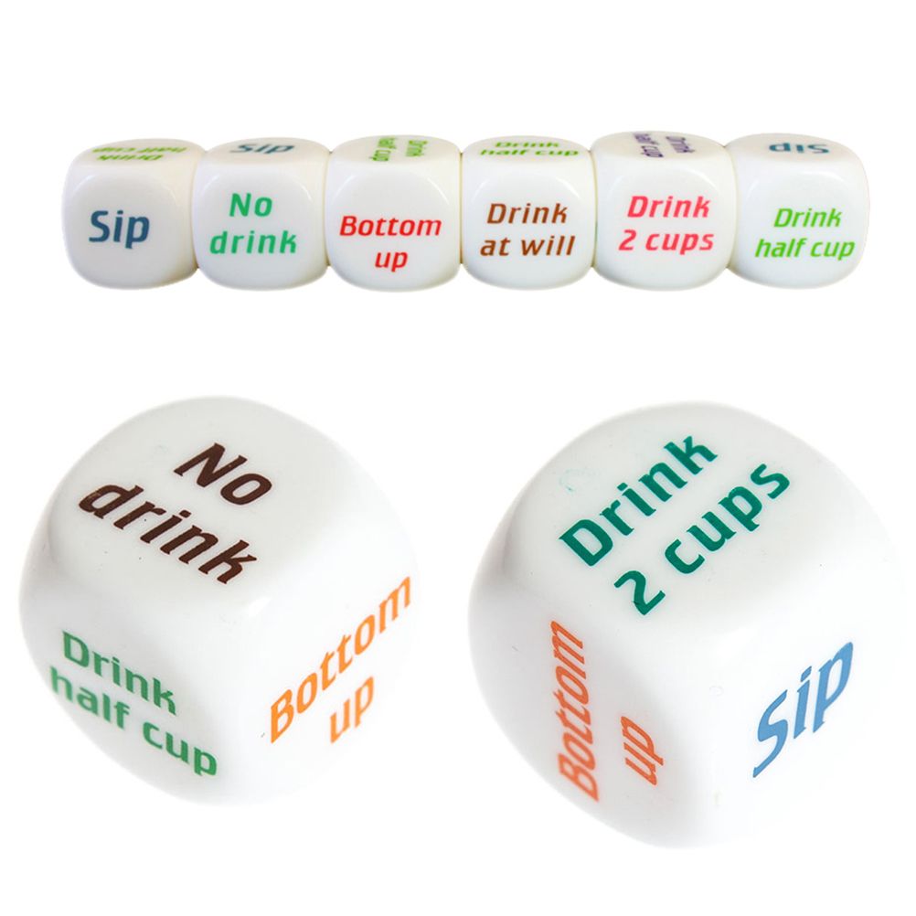 1pc Playing Drinking Wine Mora Dice Games Gambling Adult