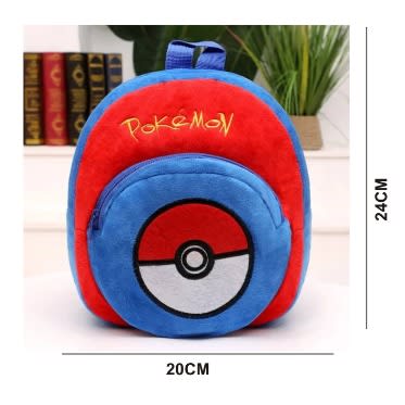 Toddler Pokemon Cartoon Plush Kids Bag 1-3 Years