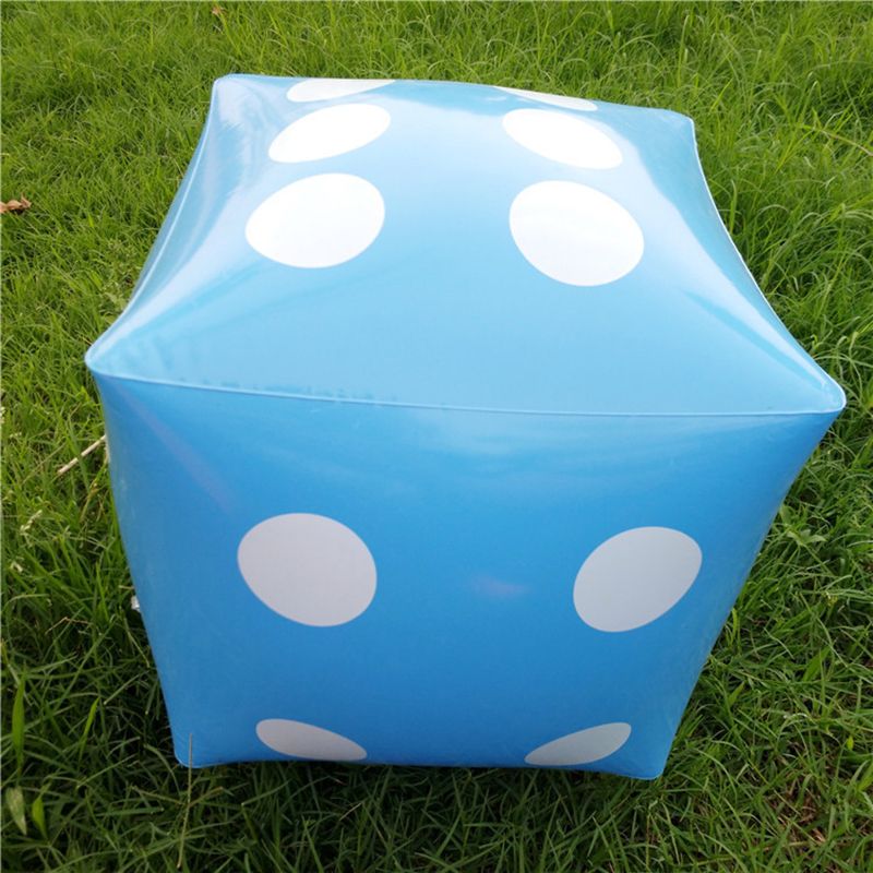 1 Pcs 35cm Big Educational Inflatable Pvc Dice For Party S