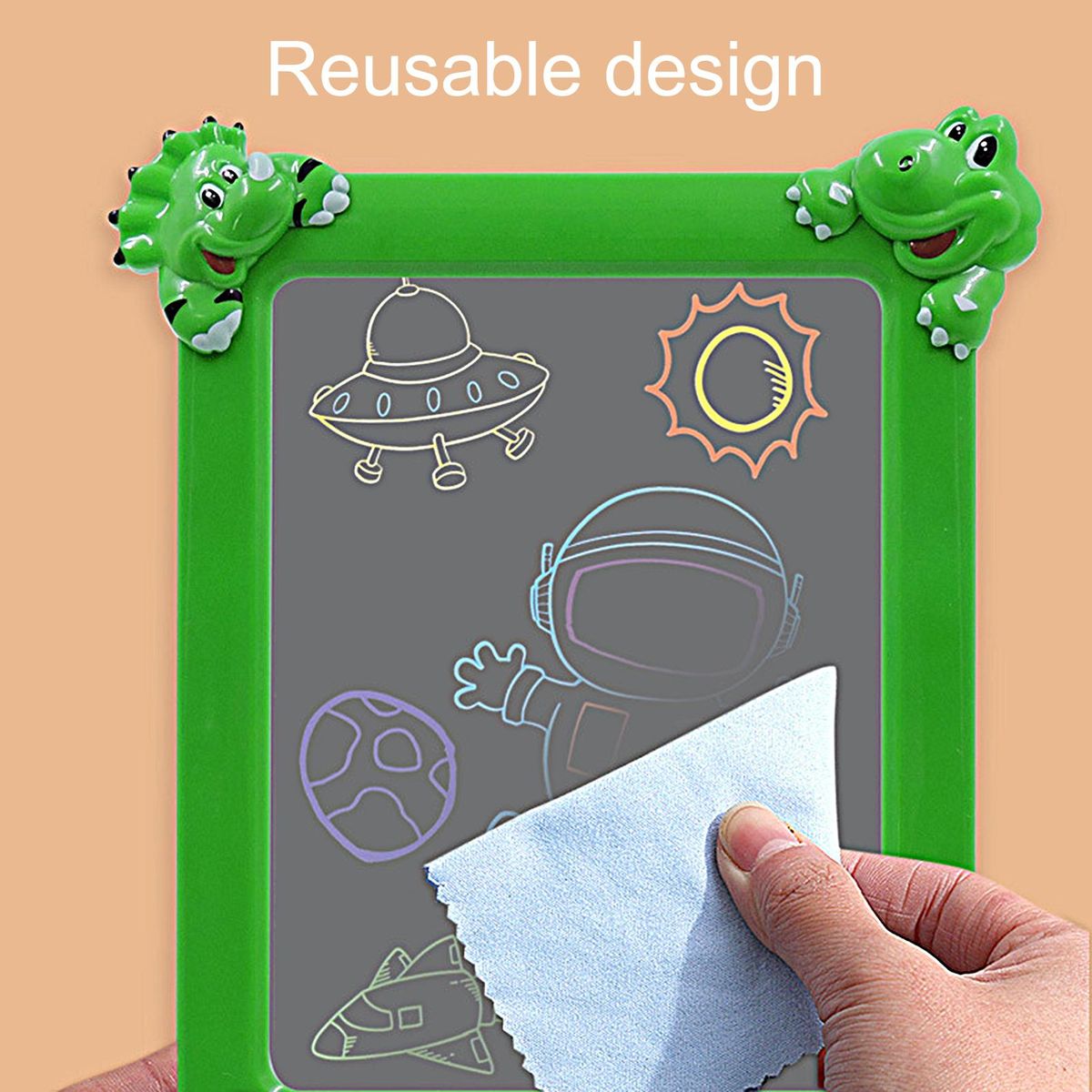 1 Set Writing Board LED Tablet Painting Tools Green