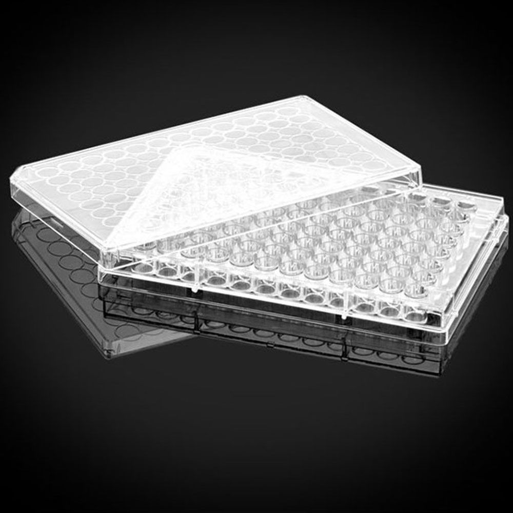 1pc 96 Well Cell Culture Plates Flat Bottom Lab
