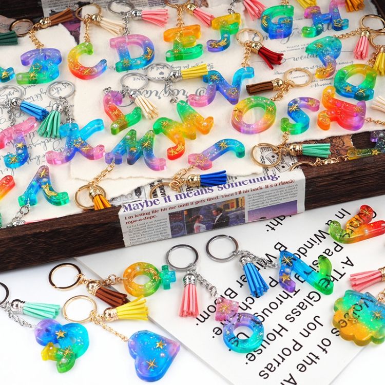 DIY Keychain Silicone Mirror Mold