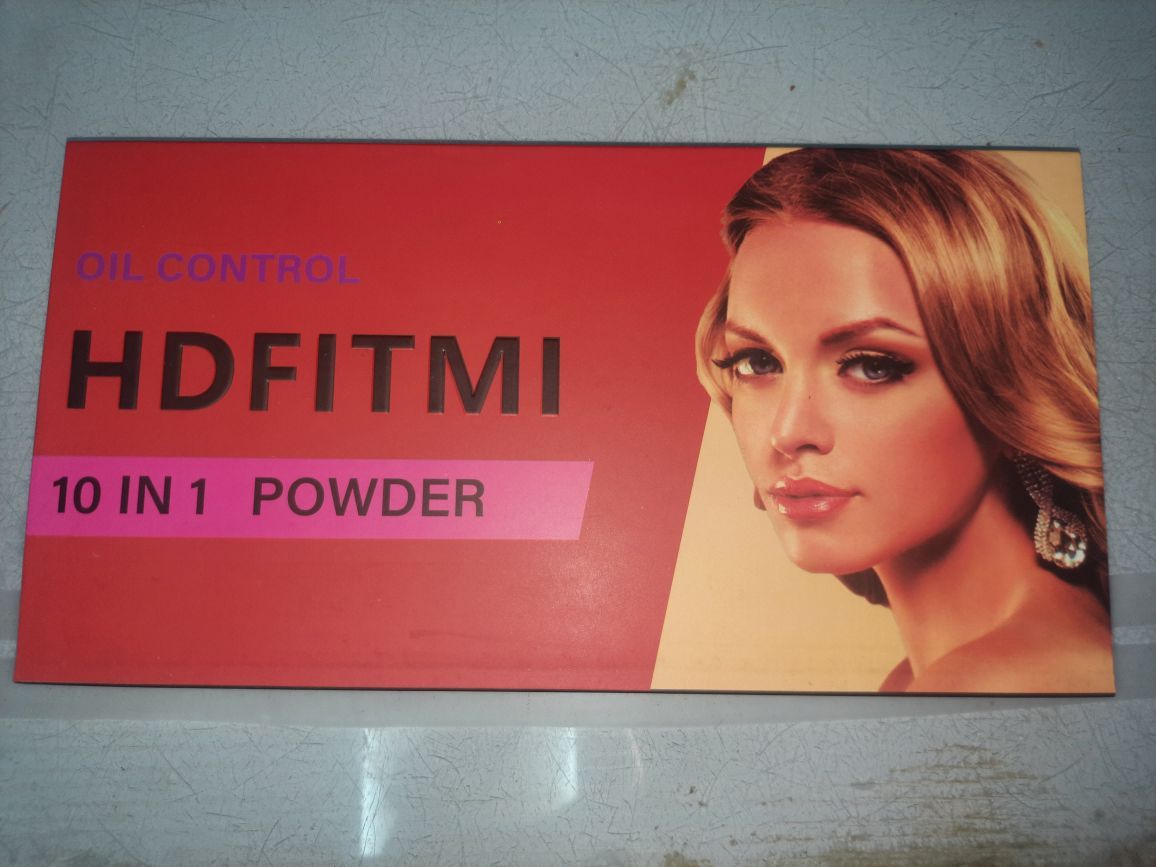 New 2023 HD FITMI 10 In 1 Professional Makeup Oil Control Powder Palette