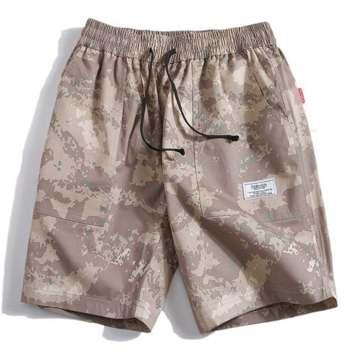 Men's Cargo Shorts Loose Casual Beach Shorts M-5XL