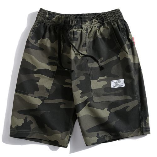 Men's Cargo Shorts Loose Casual Beach Shorts M-5XL
