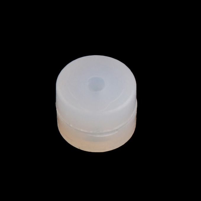 5 Pcs Archery Flexible Soft Rubber Kisser Button 6mm Tie In White