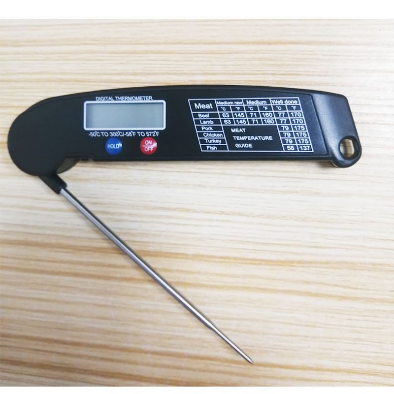 Portable Folding Digital Thermometer For Meat Food Cooking Probe BBQ Electronic Oven Thermometer Kitchen Gadgets Tools