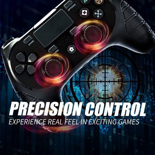 Wireless PS4 Controller Pad Bluetooth Video Gamepad Pro Slim